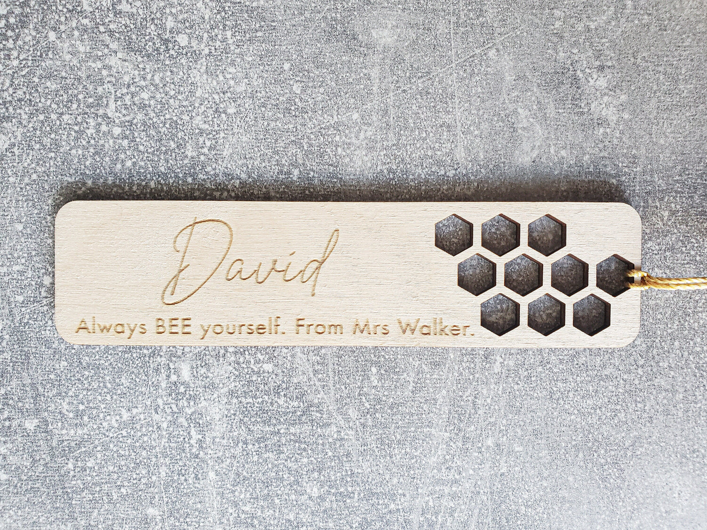 School Leaver Personalised Bookmark | Gift Teacher Pupil Student | Wooden Bookmark | Graduation Gift | Leavers 2025 | Class of 2025