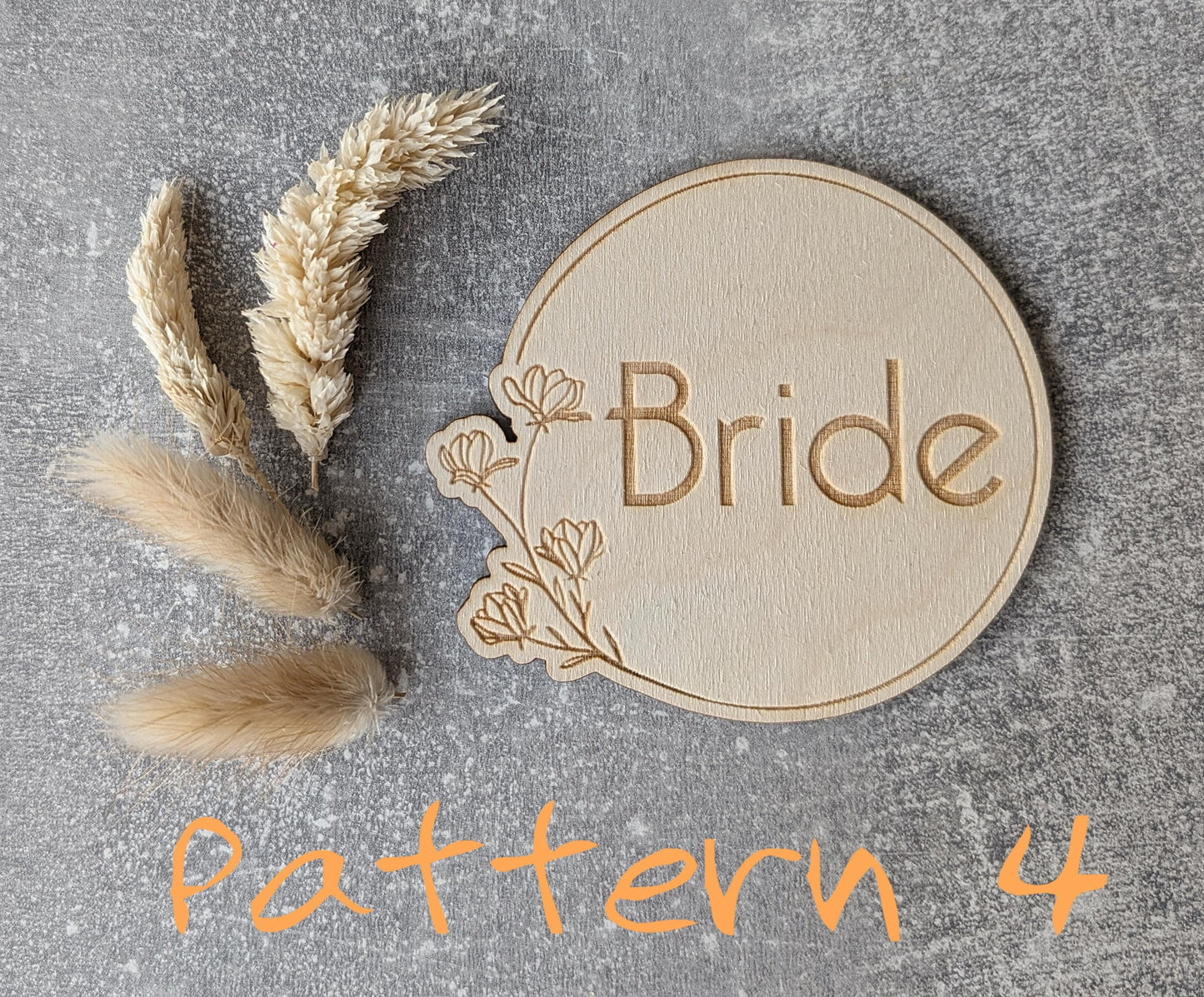 Wedding favors | Wedding place settings | Wedding coasters | Boho rustic botanical themed reception party | table settings