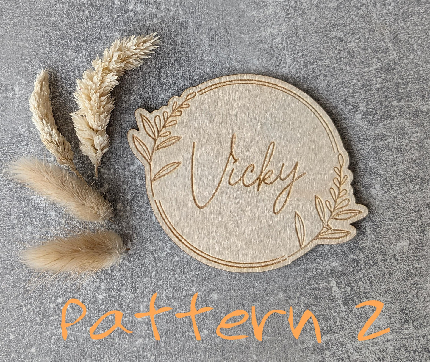 Wedding favors | Wedding place settings | Wedding coasters | Boho rustic botanical themed reception party | table settings