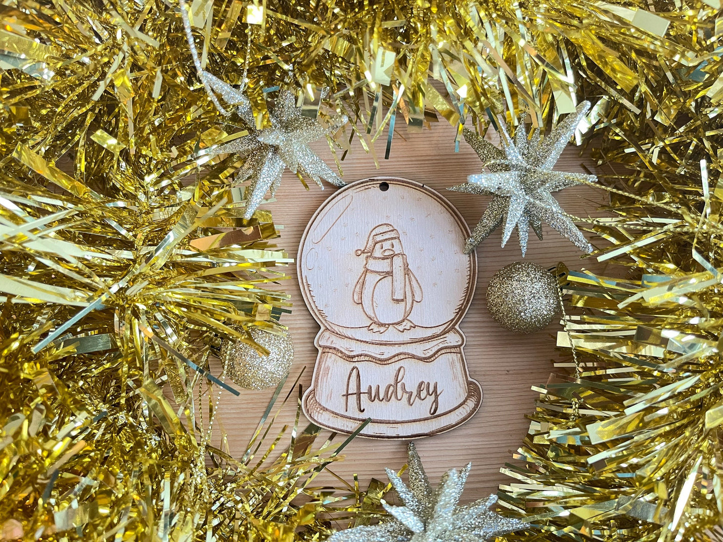 Personalized Christmas ornament | Personalised Christmas bauble | name wooden Christmas ornament | wooden Christmas