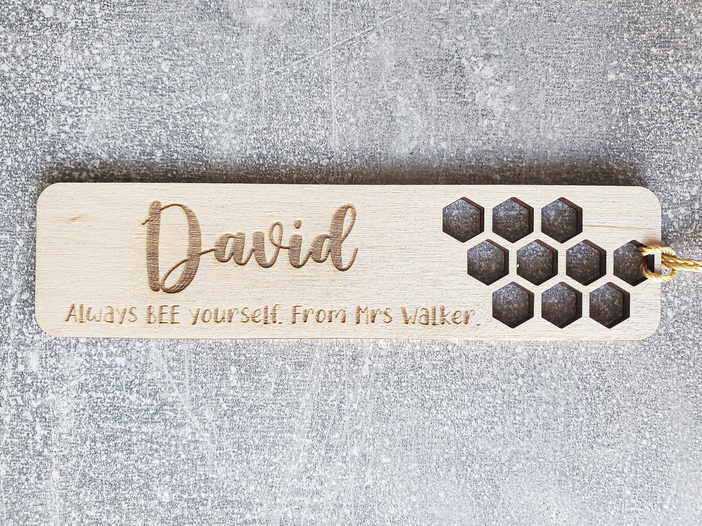 School Leaver Personalised Bookmark | Gift Teacher Pupil Student | Wooden Bookmark | Graduation Gift | Leavers 2025 | Class of 2025
