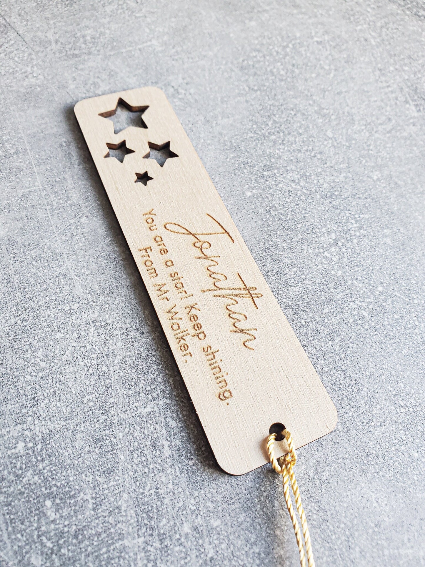 School Leaver Personalised Bookmark | Gift Teacher Pupil Student | Wooden Bookmark | Graduation Gift | Leavers 2025 | Class of 2025