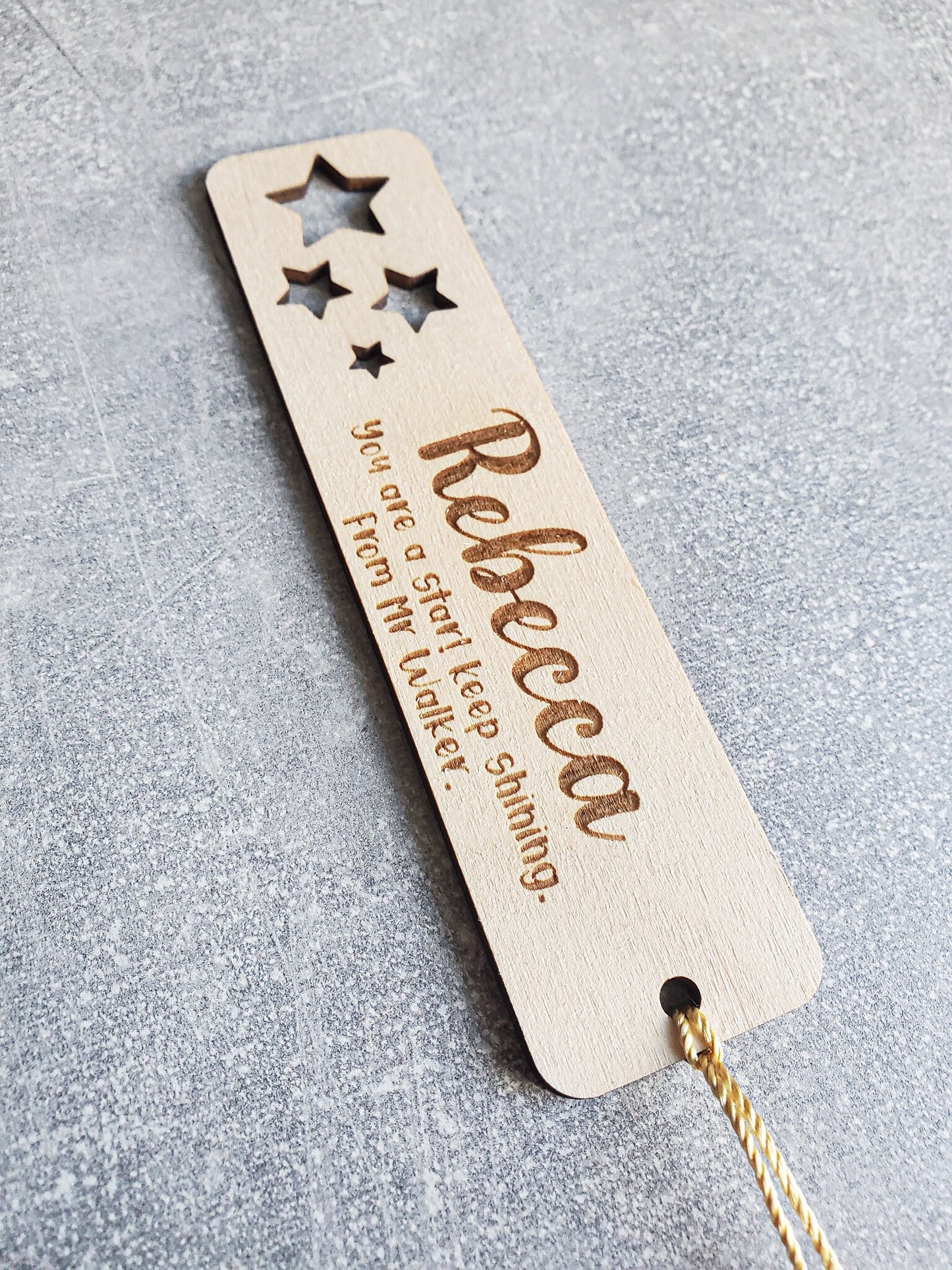 School Leaver Personalised Bookmark | Gift Teacher Pupil Student | Wooden Bookmark | Graduation Gift | Leavers 2025 | Class of 2025