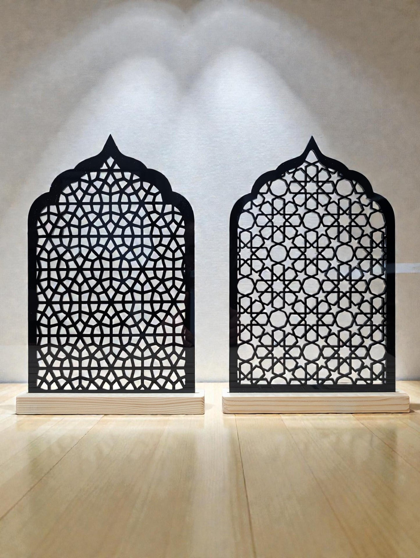 Recycled Acrylic Ramadan Arches | Eid Countdown Table Decoration | Eid celebration